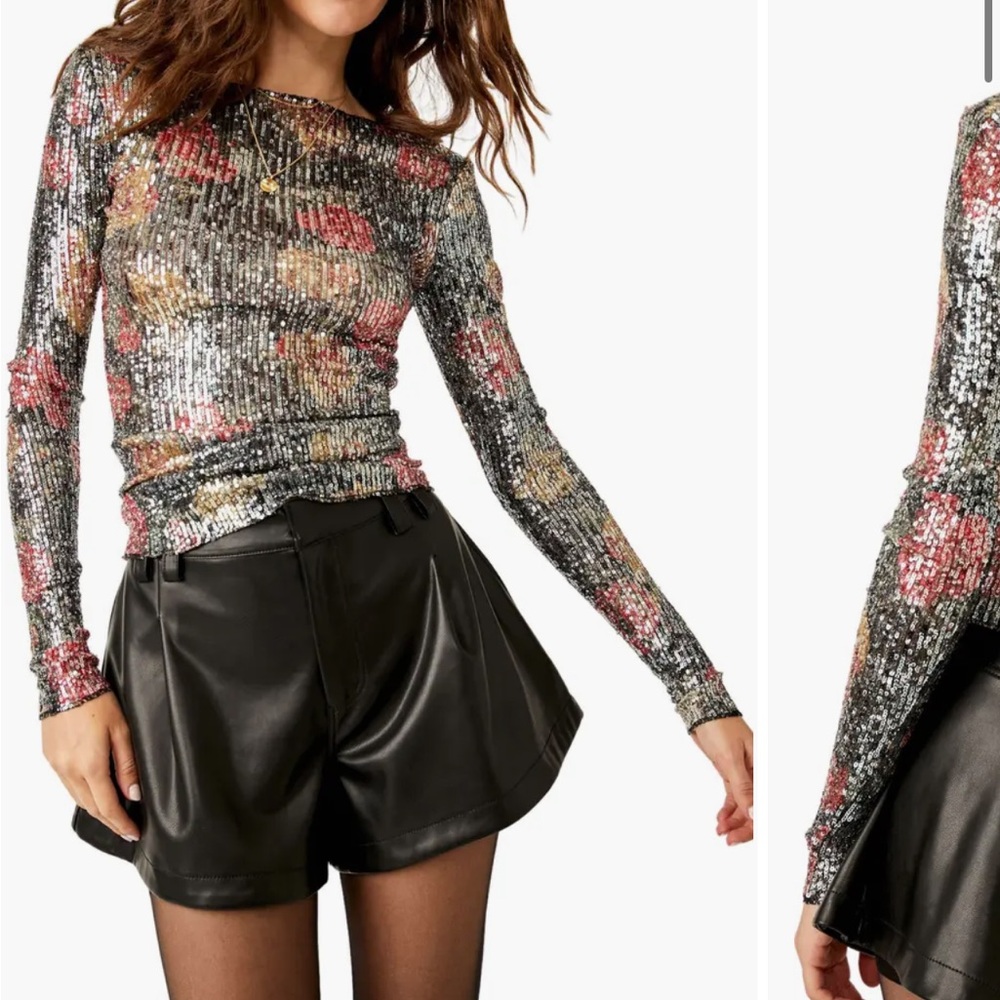 Gold Rush Sequin Top